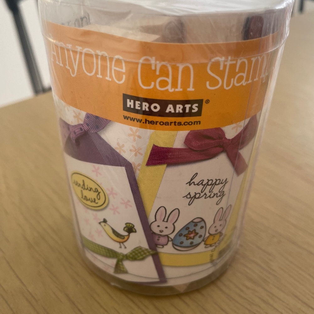 BRAND NEW Paper Source Spring Messages Stamp Set